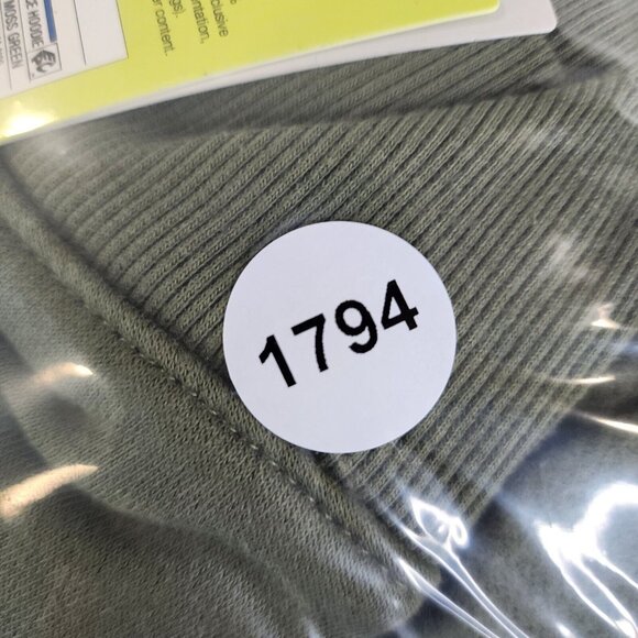 Mens All In Motion Olive Geen Pullover Fleece Hoodie Drawstring Long Sleeve S - Picture 6 of 6